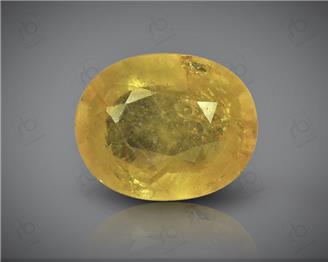 Natural Heated & Treated Yellow Sapphire Certified 3.86 carats -1687